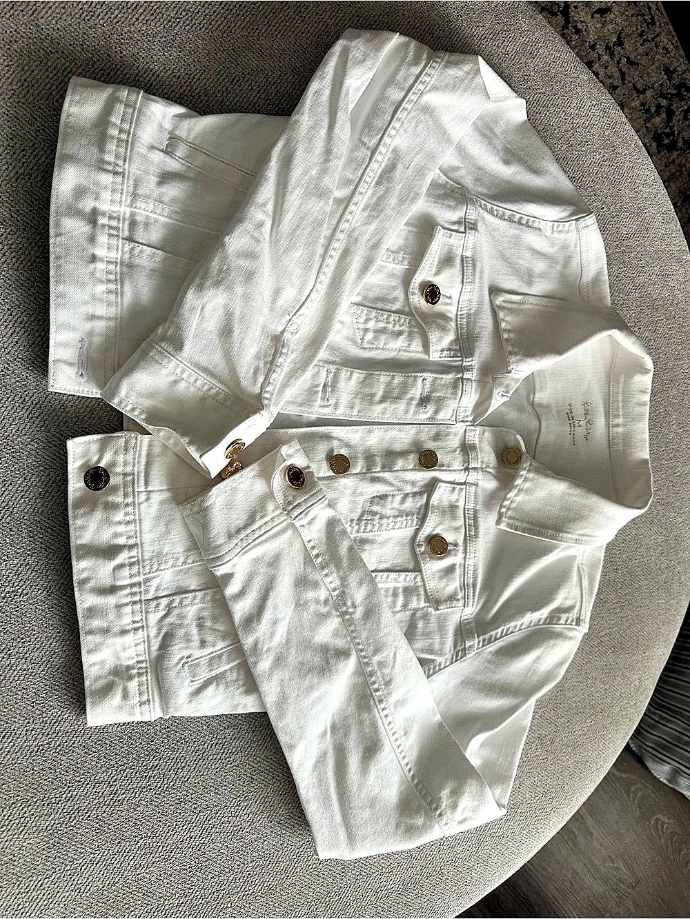 Lilly Pulitzer SeaSpray Denim Jacket - size M